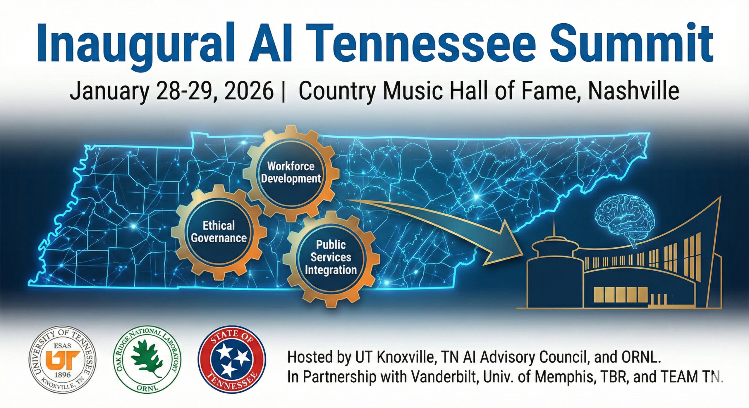 Inaugural AI Tennessee Summit Set for January in Nashville